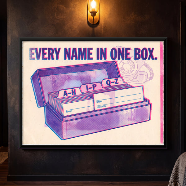 Index Card Box