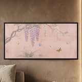 Wisteria and Butterflies