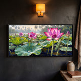 Lotus Pond in Bloom