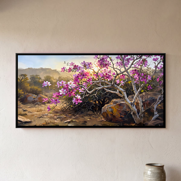 Orchid Tree Among Boulders