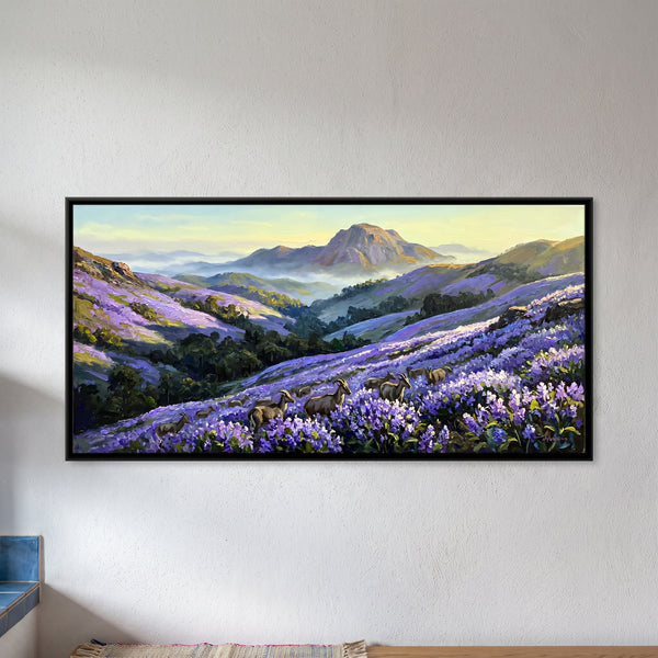Neelakurinji Hills in Bloom