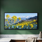 Mustard Fields in the Himalayas
