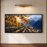 Apple Orchard in the Himalayas