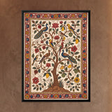 Tree of Life with Birds and Flowers