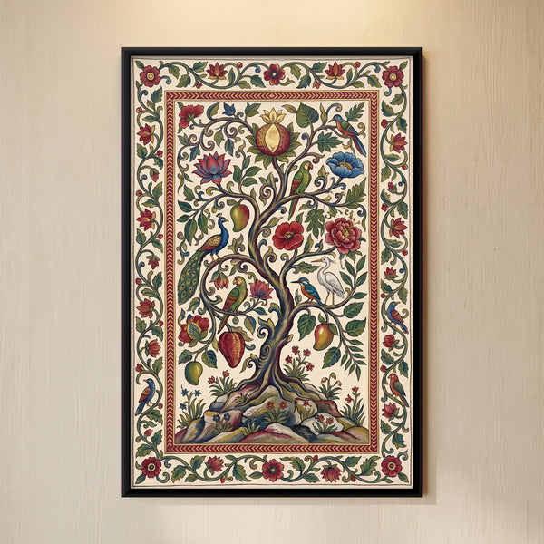 Tree of Life with Birds in Sand