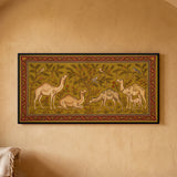 Camels Among Desert Trees