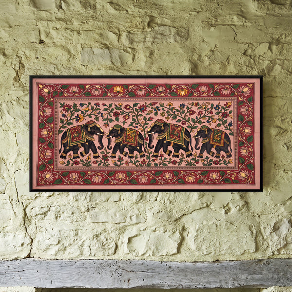 Elephants in Procession