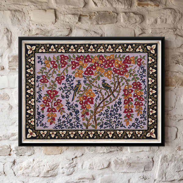 Birds in Bougainvillea