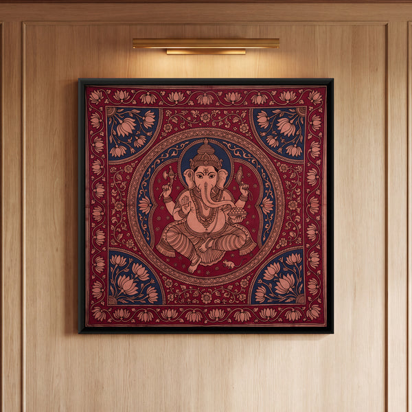 Ganesha in a Medallion