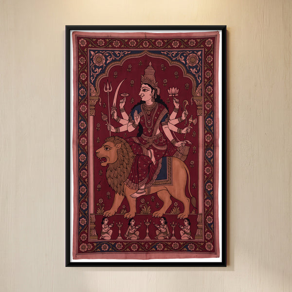Maa Durga on Her Lion