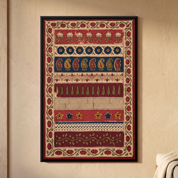 Bands of Lotus and Paisley