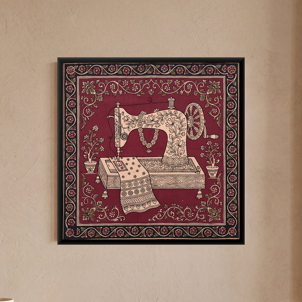 Hand-Cranked Sewing Machine