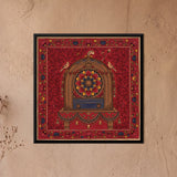 Garlanded Vintage Radio