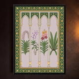 Orchids in Arched Niches