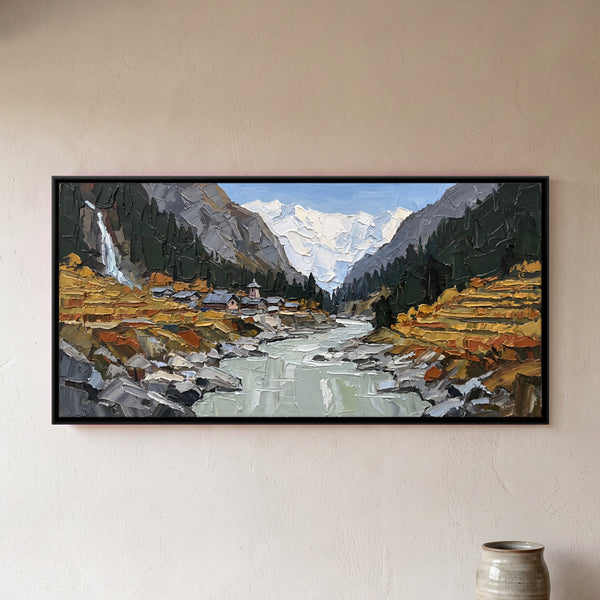 Village in a Himalayan Gorge