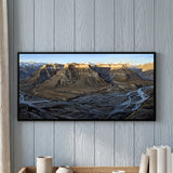 Mesas Above a Braided River
