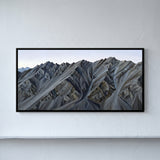 Bare Grey Mountain Slopes