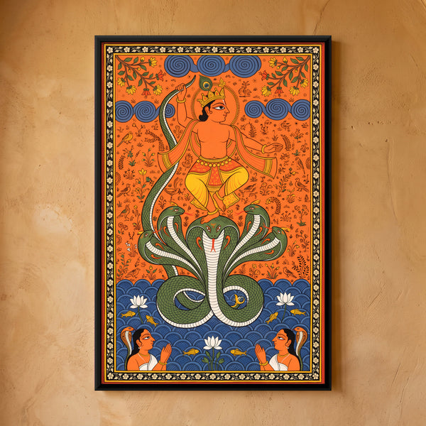 Krishna Dancing on Kaliya