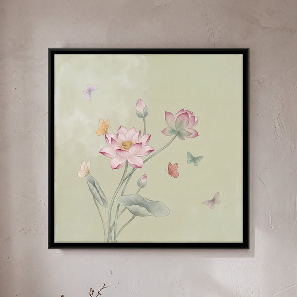 Lotus and Butterflies