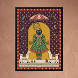 Shrinathji with Goats