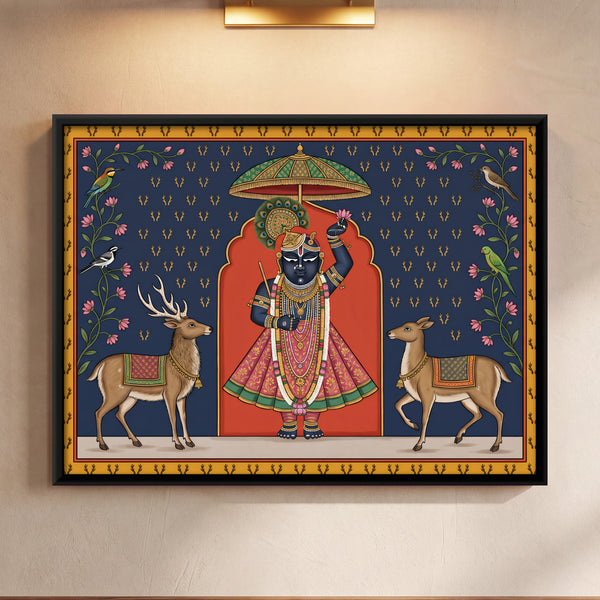 Shrinathji with Deer
