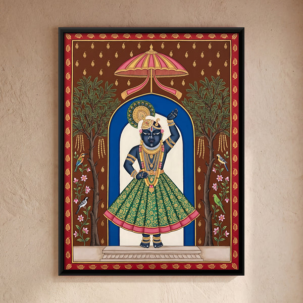 Shrinathji with Shami Trees