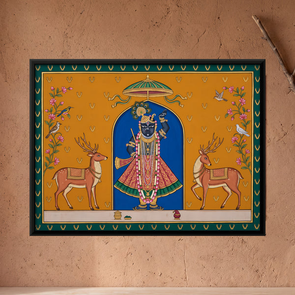Shrinathji with Stags