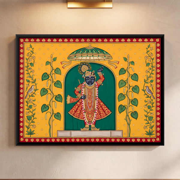 Shrinathji with Betel Vines