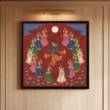 Shri Krishna's Raas Leela with Gopis