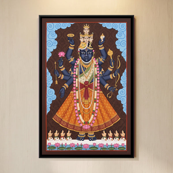 Vishwaroop Darshan of Shri Vishnu