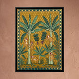 Monkeys Feeding in a Banana Grove