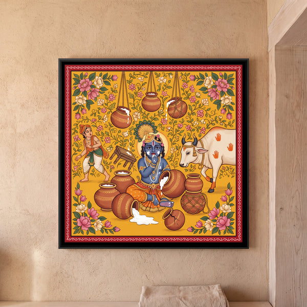 Krishna Stealing Butter