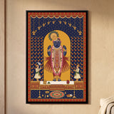 Shrinathji with Festival Lamps