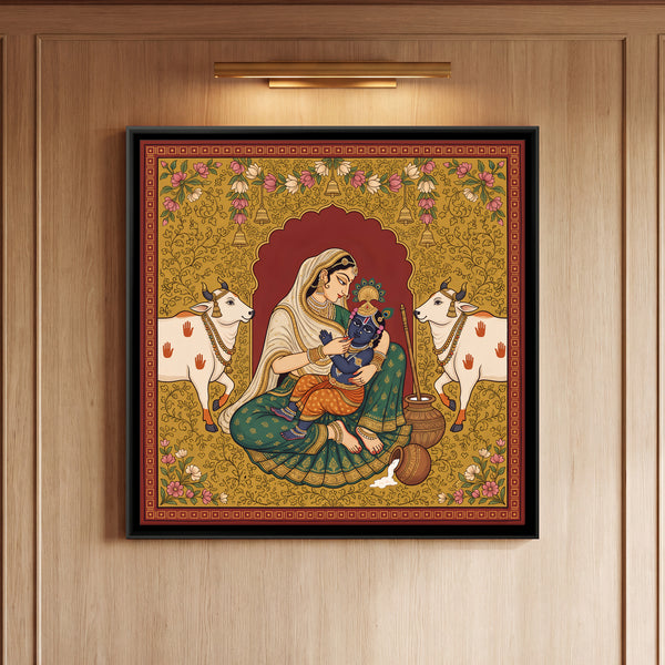 Yashoda with Baby Krishna