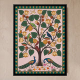 Flowering Tree with Peacocks