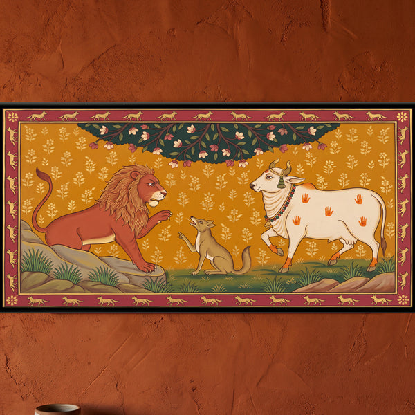 The Lion and the Bull Fable