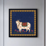 Gau Mata with Diyas