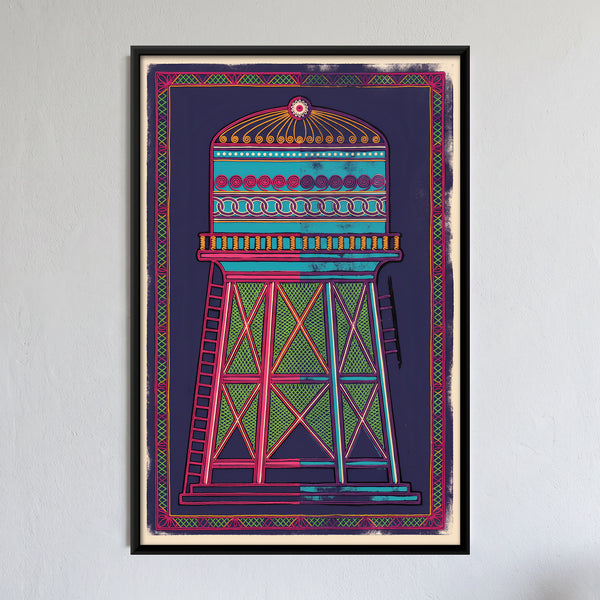 Overhead Water Tank on a Tower