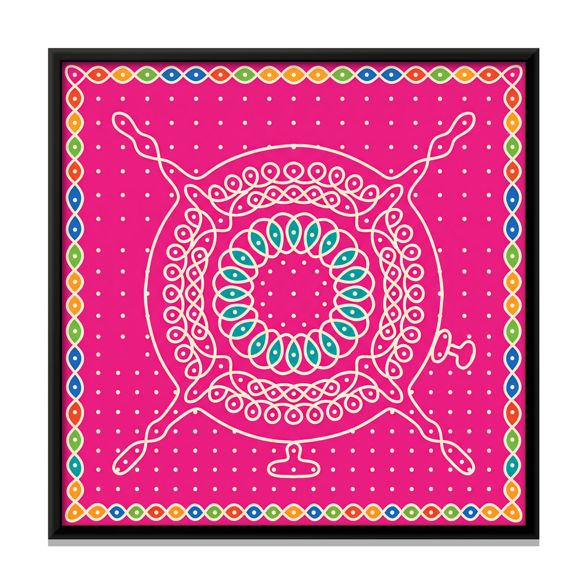 Kerosene Pressure Stove - framed canvas print, front view