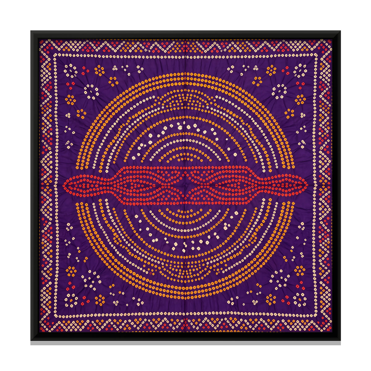 Rolling Pin and Board - framed canvas print, front view