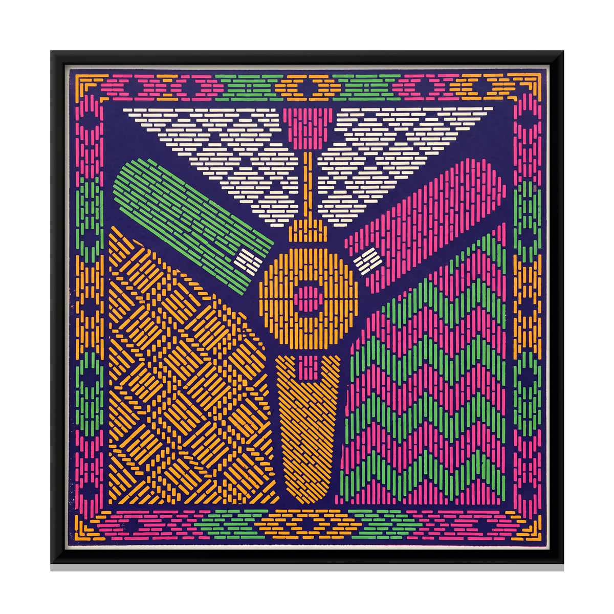 Ceiling Fan - framed canvas print, front view