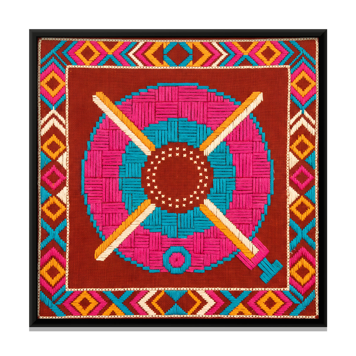 Kerosene Stove - framed canvas print, front view