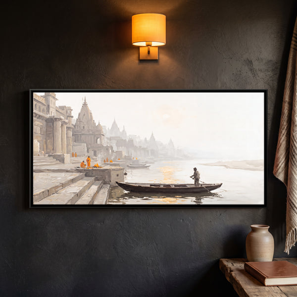 Boatman in the Fog
