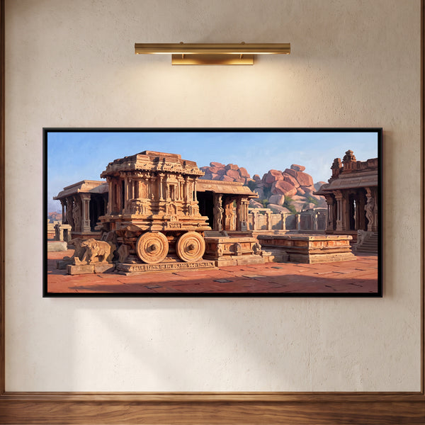 Stone Chariot in the Vittala Temple Courtyard
