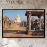 Monolithic Nandi facing Virupaksha