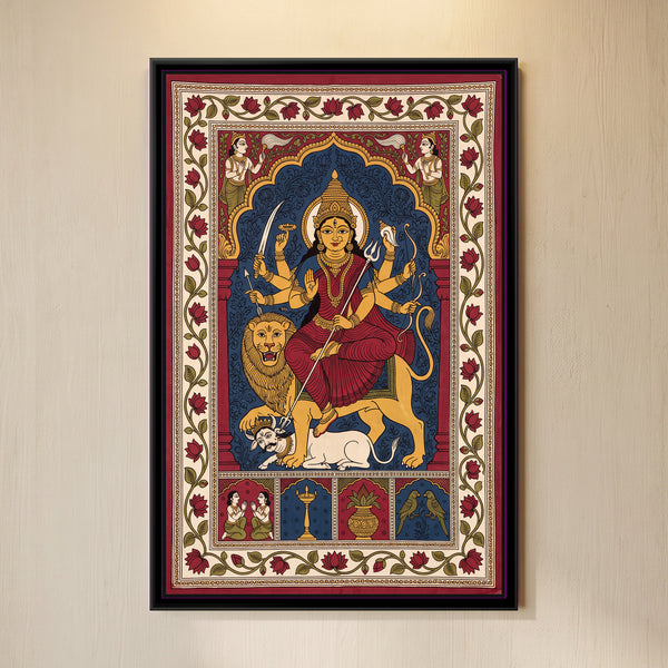 Maa Durga Slaying Mahishasura